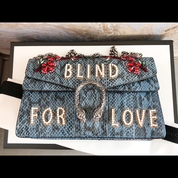 In Store Gucci Dionysus ‘Blind for Love’ PythonBag - Picture 7 of 9